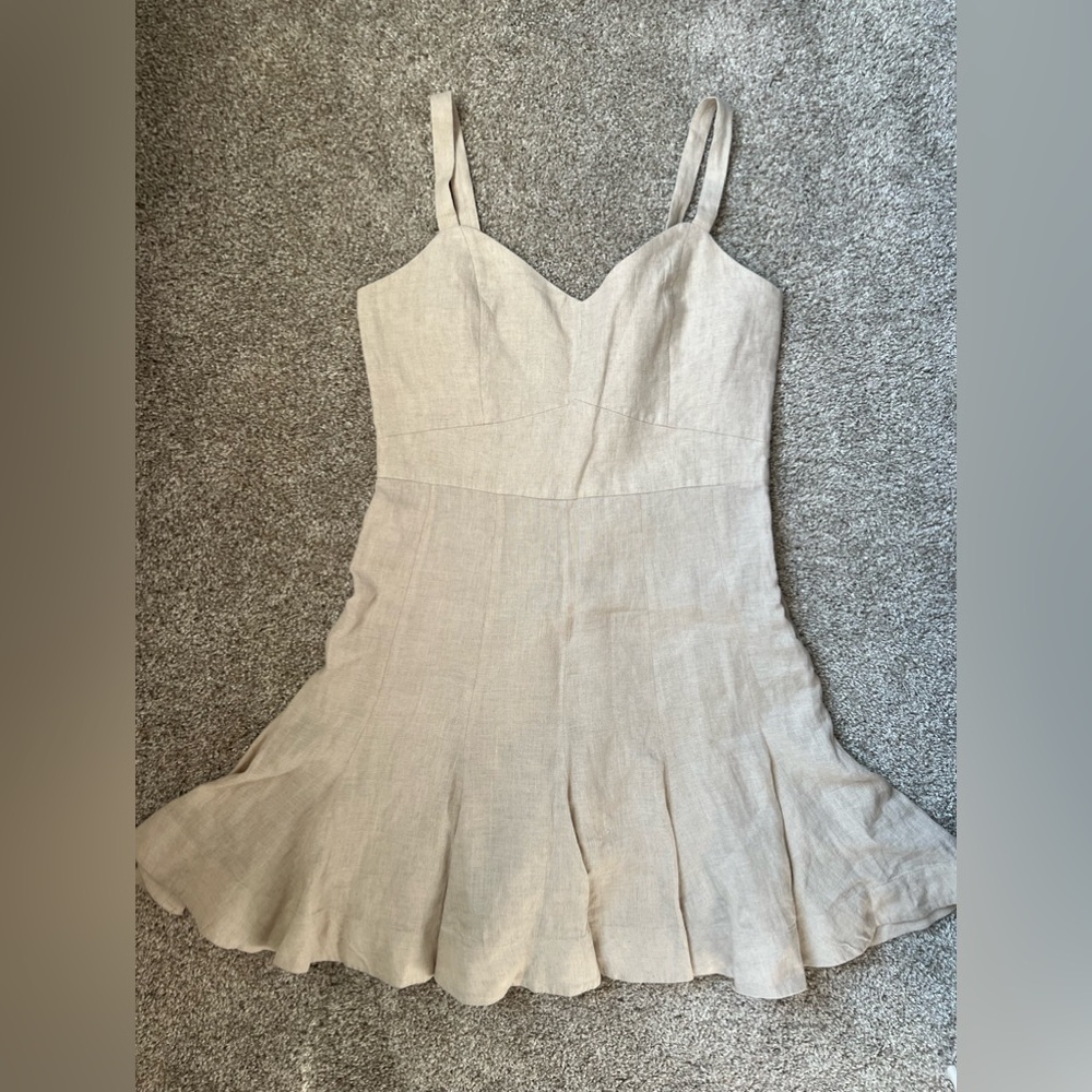 NWT Club Monaco Fluted Hem Mini Dress